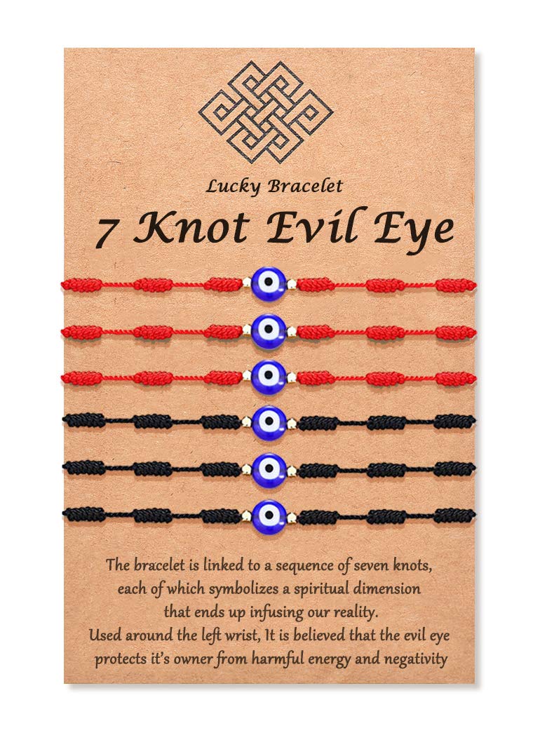 Tarsus Nazar Amulet Mal De Ojo Bracelet Bad Evil Eye Bracelets Protection for Women Men Teen - Image 1